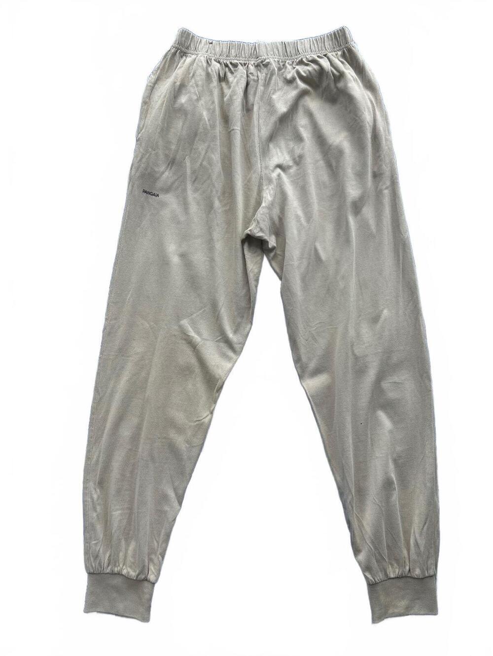 Organic! PANGAIA Beige Elastic Waist Jogger Sweatpants